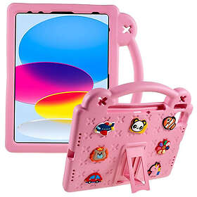 MTK Apple iPad 10,9 2022 Gen 10 EVA Foam Stand Skal Fodral Rosa