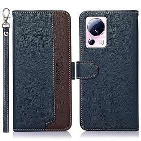 MTK KHAZNEH Plånboksfodral till Xiaomi 13 Lite Blue/Brun