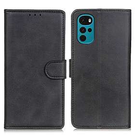 MTK Vintage Plånboksfodral Motorola Moto G22 / Moto E32s 4G Svart