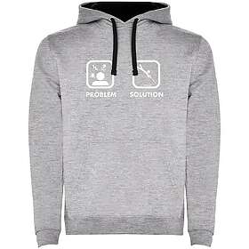 Kruskis Problem Solution Two-colour Hoodie (Herr)