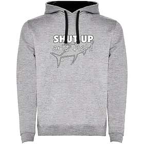 Kruskis Shut Up And Fish Two-colour Hoodie (Herr)