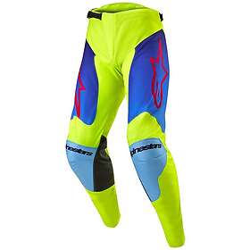 AlpineStars Racer Hoen Crossbyxor Gul Fluo-Blå-Night Marinblå 3721324-525-30