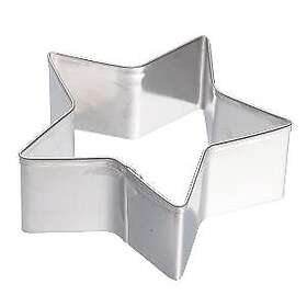 Modern House Pepperkakeform Stjerne Sølv