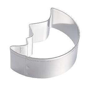 Modern House Pepperkakeform Måne Sølv