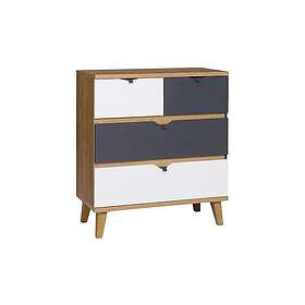 Andrarum Vintra Byrå 81 cm Hvit/Grå/Trä