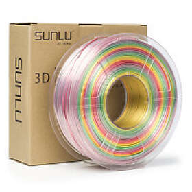 Sunlu PLA filament Silk Rainbow 1,75mm 1kg