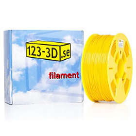 123-3D Filament ABS Pro Gul 2,85mm 1kg