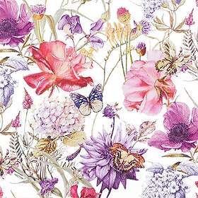 Home Fashion Servietter 33x33cm Floral Poem