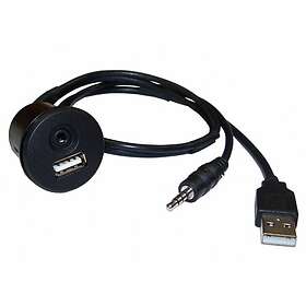 Connects2 Aux- och USB-adapter Nissan 11>