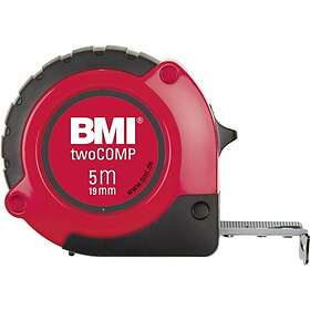 BMI Måttband, twoCOMP with Magnethake, Vitt, 5M EG II