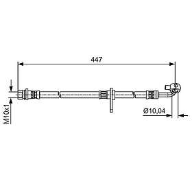 Bosch Bromsslang 1 987 481 515