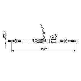 Bosch Vajer, parkeringsbroms 1 987 482 672