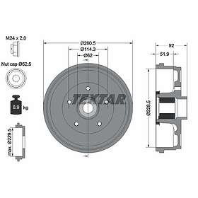 Textar Bromstrumma 94047500
