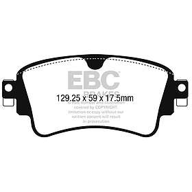 EBC Brakes Bromsbeläggssats, skivbroms DP42254R
