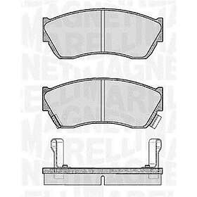 Magneti Marelli Bromsbeläggssats, skivbroms 363916060491