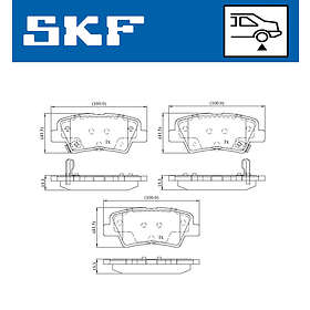 SKF Skivbromsbeläggssats VKBP 90100 A