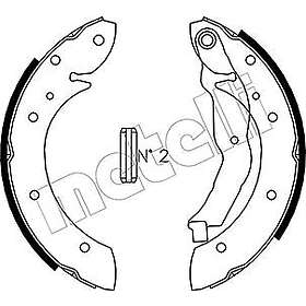 Metelli Bromsbackar sats 53-0351