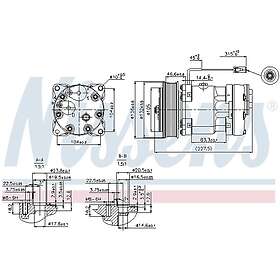Nissens Compresseur de climatisation 89411