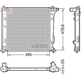 Denso Kylare, motorkylning DRM41031