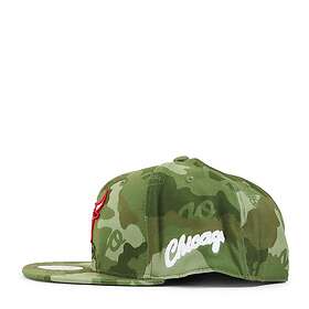 Mitchell & Ness Bulls Tonal Camo Stretch Fitted HWC