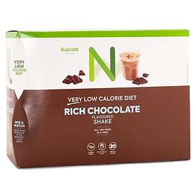 Nutrilett Quick Weightloss Shake, Chocolate, 20-pack