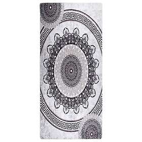 vidaXL Matta tvättbar 80x300 cm flerfärgad halkfri 337983