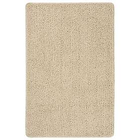 vidaXL Teppe gräddvit 200x290 cm halkfri 340391