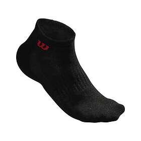 Wilson Quarter Sock 3-pack Black