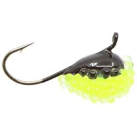 Blue Fox Raindrop Fluo & UV 19 mm Sort/Gul (820)