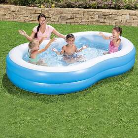 vidaXL Bestway Familjepool Big Lagoon 262x157x46 cm 3202609