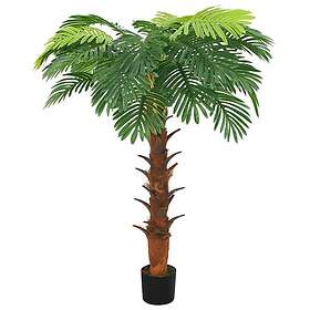 vidaXL Konstväxt kottepalm med kruka 160 cm grön 336308