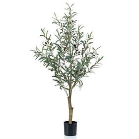 vidaXL Emerald Konstväxt olivträd 115 cm i plastkruka 435922