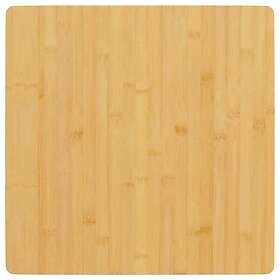 vidaXL Bordsskiva 50x50x2.5 cm bambu 352699