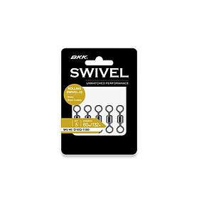 BKK Rolling Swivel-32 (Brass, Black) 12# 10-Pack