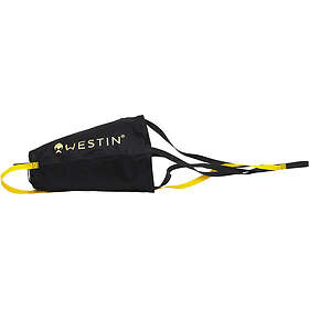 Westin W3 Drift Sock Trolling Kayak Small Black High Viz Yellow