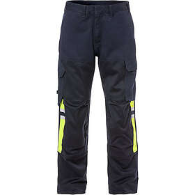 Fristads Byxa Flam Marin/Gul D84