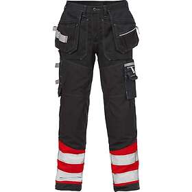 Fristads Byxa Hantv. Kl 1 Röd/Svart C146