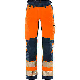 Fristads Stretchbyxa Varsel Kl 2 Varselorange/Marinblå C52