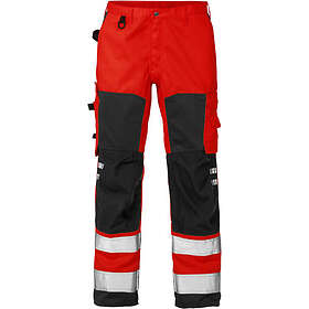 Fristads Byxa Varsel Kl 2 Rød/Svart D100