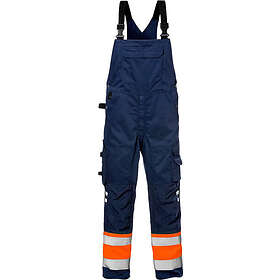 Fristads Hängslebyxa Varsel Kl 1 Varselorange/Marinblå C150