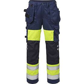 Fristads Byxa Varsel Dam Kl 1 Röd/Svart 40