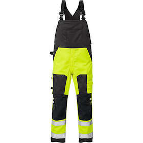 Fristads Hängslebyxa Gul/Svart C48 (Kl 2)