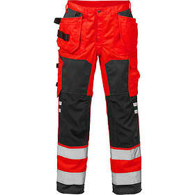 Fristads Byxa Hantv. Kl 2 Röd/Svart D96