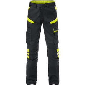 Fristads Byxa Svart/Gul D88