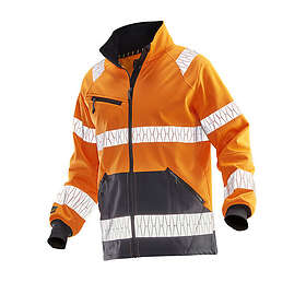 Jobman 1190 Varseljacka Windblocker HiVis Orange/Svart Klass 2/3 Strl: XL