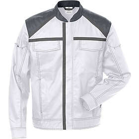 Fristads Jacka Vit/Grå 2XL