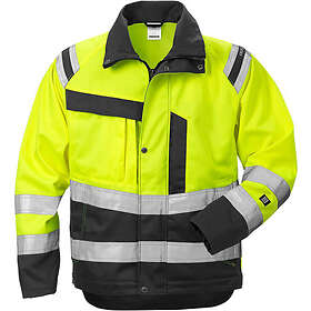 Fristads Jacka Varsel Kl 3 Gul/Svart 3XL