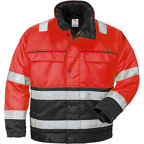 Fristads Vinterjacka Kl 3 Rød/Svart 3XL