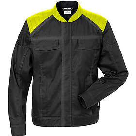 Fristads Jacka Dam Svart/Gul 2XL