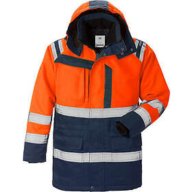 Fristads Parkas Varsel Kl 3 Or/Marin XS